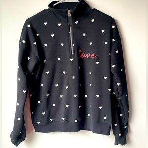 Heart sweatshirt - perfect for Valentines Day